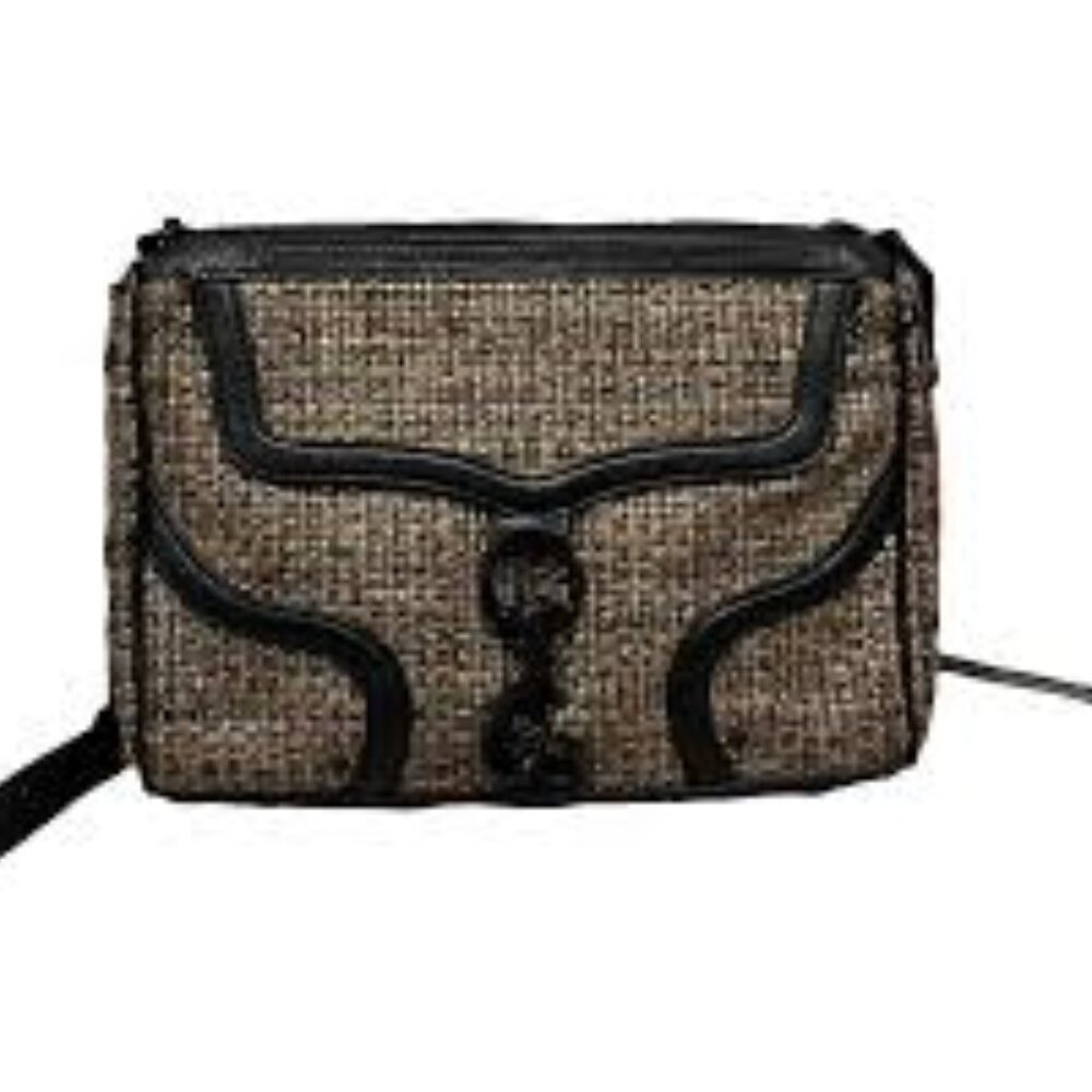 EUC Rebecca Minkoff Mac Bombe Tweed Crossbody